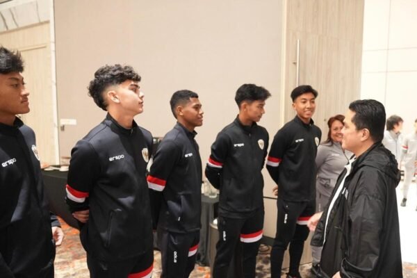 Lepas Timnas U-17, Erick Thohir: Berikan yang Terbaik untuk Piala Dunia