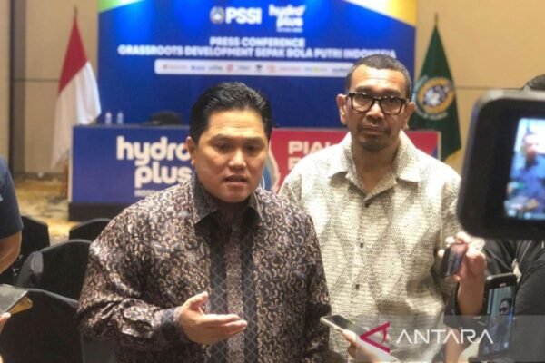 Erick Thohir: Tidak Ingin Jabatan Ketum PSSI Sifatnya Seumur Hidup