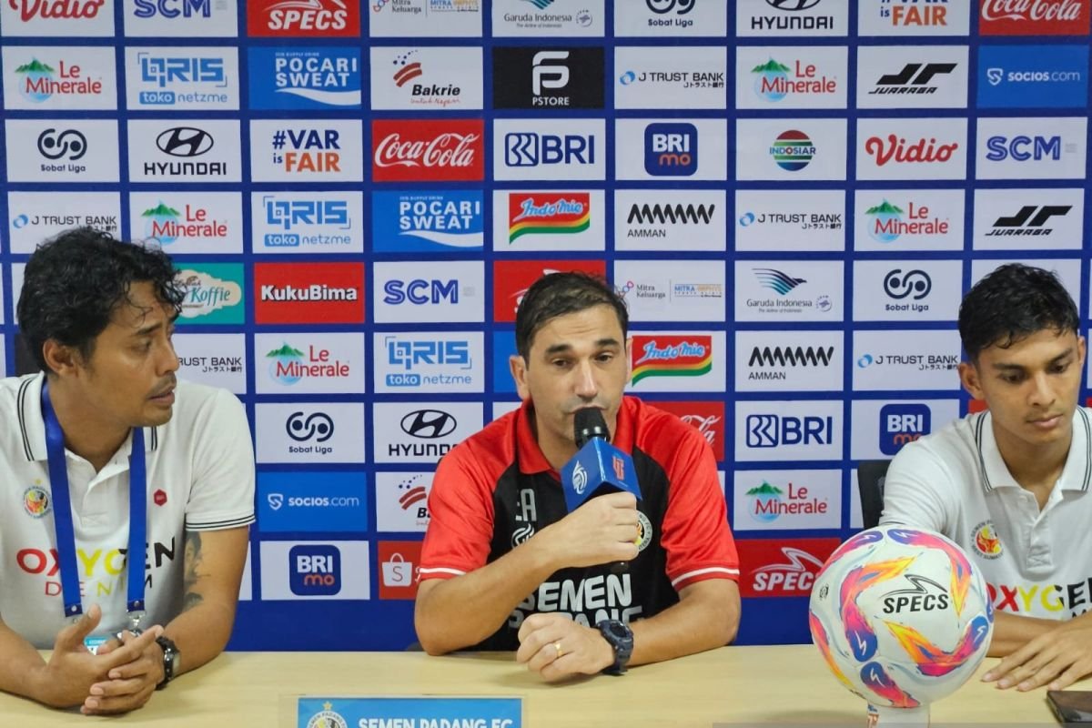 Pelatih Semen Padang Ungkap Kepuasan setelah Menang di Kandang Persija