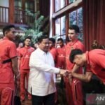 Presiden Prabowo Subianto Rayakan Kemenangan Timnas Indonesia atas China dengan Jamuan Makan Bersama