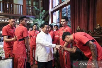 Presiden Prabowo Subianto Rayakan Kemenangan Timnas Indonesia atas China dengan Jamuan Makan Bersama